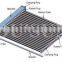 heat pipe pressurized split solar water heater