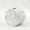 new design cake roll book shape ceramic home decoration vases for flowers