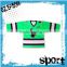 Custom made green ice hockey jersey wholesale price