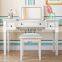 Make-up wooden writing desk with mirror and newly-designed cosmetics dressing table and computer desk