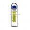 2020 Hot Selling Plastic Food Grade Fruit Influser Juice Bottle