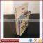 3pocket leaflet display clear custom A4 acrylic brochure holder