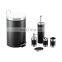 Bathroom accessories set black custom color small metal pedal bin and toilet brush with holder sets