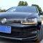 Hot sale 2 pcs Headlights Eyebrow Eyelids ABS Chrome Trim Cover for Volkswagen VW Golf 7 MK7 GTI R Accessories Car Styling