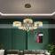 New Design Gorgeous Crystal Round Living Room 24watt 42watt Led Chandelier Lamp