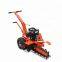 15hp gas engine mini chain trencher, mini digger with CE/EPA