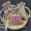 Brulap Candy Bags with String Birthday Wedding Party Gift Bags Jewlery Pouches DIY Craft Party Favor Jute Gift Bag Sack