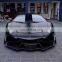 Runde Half Carbon Fiber DMC Style Front Bumper Rear Bumper Rear Lip Spoiler For Lamborghini Aventador LP700 LP720 Body Kit