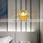 Modern metal glass ball lights Sconces Indoor Stair Light Fixture Bedroom Bedside Home Hallway loft passage wall Lamp