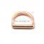 Custom Material Zinc Alloy Metal Pet Hardware Slide Release Buckle Adjuster Buckle Dog Hook Metal D Ring For Leashes