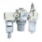 SMC AC Series Three Units Combination Air Source Treatment FRL With pressure Gauge