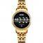 relojes skmei 1669 gold watch relogio digital steel wristwatches