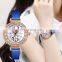 Newest Fashion Designer Women Watches Oem Logo Elegant Dial Gold Case Skmei 9158 Diamond Wristwatch