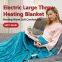 Super Warm Flannel Electric Blanket/ Wholesale Flannel Bedroom Electric Blanket/ Washable Electric Blanket/
