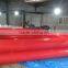2015 Commercial 0.9mm pvc tarpaulin color double tubes best selling inflatable adult swimming pool