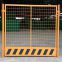 Manufacturer of movable temporary fence for construction site elevator wellhead edge protection fence