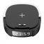 Quick Charge 15W Desktop speaker 3 In 1 Charger Digital Alarm Clock Wireless Charger With LED Light