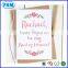 personalised bridesmaid card