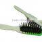 good quality top selling new fashion metallic color plastic hair brush