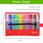 Rolling bag with safety and high quality marker pen set