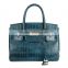 Women brand handbags genuine leather shoulder bag crocodile tote bag