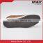 Good collar oem brand pu leather material cool trade shoes