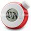 Environmental water power clock Water clock bell creative smart water hydro power generating magical elements funny alarm