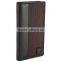 TOP qulity wallers with leather bag for man