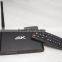 CPU RK3368 64bits Octa core A53, DDR3 2G eMMC Flash 8GB Octa core 4k tv box high quality 4k tv box