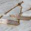 High End Quality Adjustable 18K gold bracelet jewelry design for girls