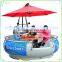 LLDPE hull bbq boat original factory