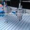 Twin spindle cnc lathe 6090 cnc router for wood, metal, aluminum with 800w