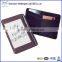 2015 Handmade Promotion Leather Pocket Brief for Note Cards