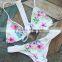 Top Selling Product 2016 Biquini Brazilian whole-selling new design micro bikini Two Pieces Swimsuit Sexy Tassels Swimwear