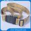 Custom new product travel polyester luggage belt with lock