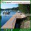 WPC decking for outdoor swimming pool deck with non-slip and UV resistant
