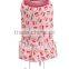 Latest Design Cherry Design Superior Quality Female Dog Dress