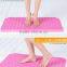 PVC bath mat S02 fashion pvc bathroom mat