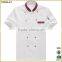 Factory wholesale custom new fashion white color waterproof and oilproof chef work uniform basic french cooking chef uniform