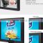 15 inch programmable advertising display screen, oem touch screen lcd display 1024, heavy duty touch screen player