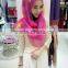 NL183 new style soft silk big size muslim long scarf