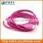 2M Roseo Fabric Nylon Braided Usb Charger Cable For Iphone 5