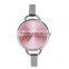 High quality mesh strap japan movt quartz watch stainless steel back water resistant watch 2016 for men and women