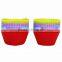 24 Pack Silicone Reusable Cupcake Cups Liners Sets Silicone Baking Cups,Cupcake Liners