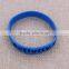 cheap custom silicone bracelet with debossed bracelet