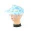 Floral Print Plastic Topless Cap Sun Visor Hat