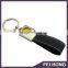 Wholesale black/blue color leather key holder with brand logo