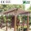 Outdoor landscaping materials, beautiful WPC pergola from China