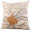 100% polyester microfiber hotel square polystere cushion