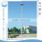 Hot-dip galvanized then powder coating Q235 30m high mast lighting pole LED /Metal halide light